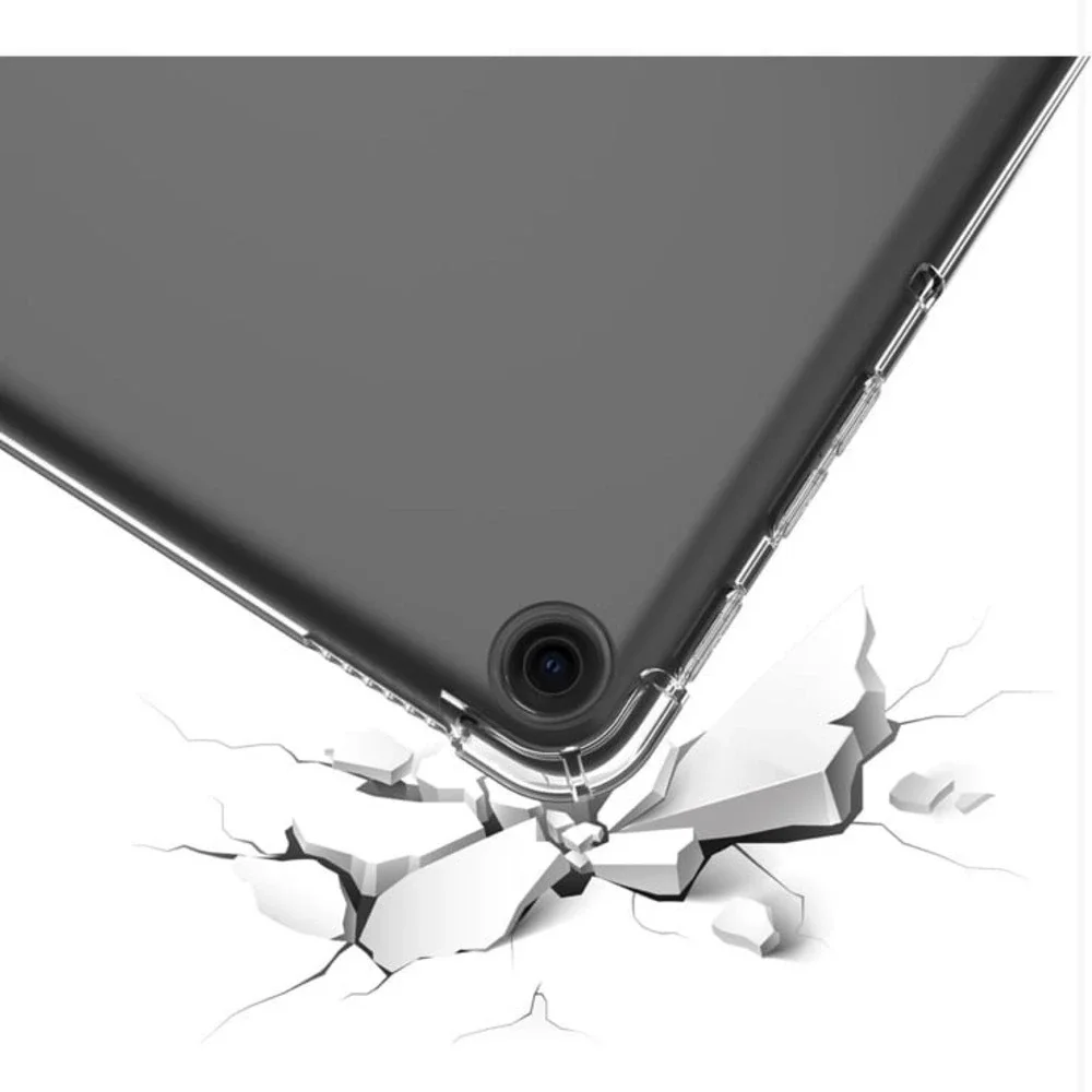 NWOT Fire HD10 2023 Tablet Case, Scratch-Resistant Back, Non-Yellowing, Crystal